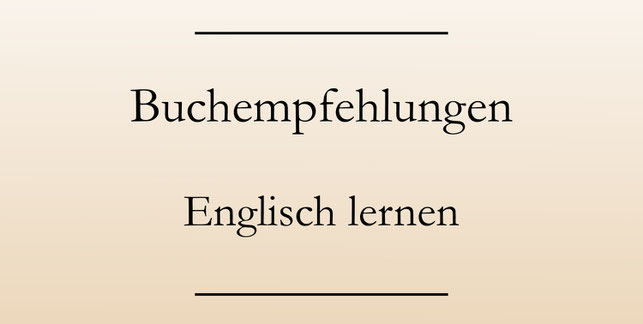 Buchempfehlung, Englisch lernen