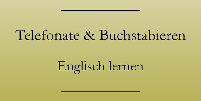 Telefonieren auf Englisch. Englisch lernen. #englischlernen