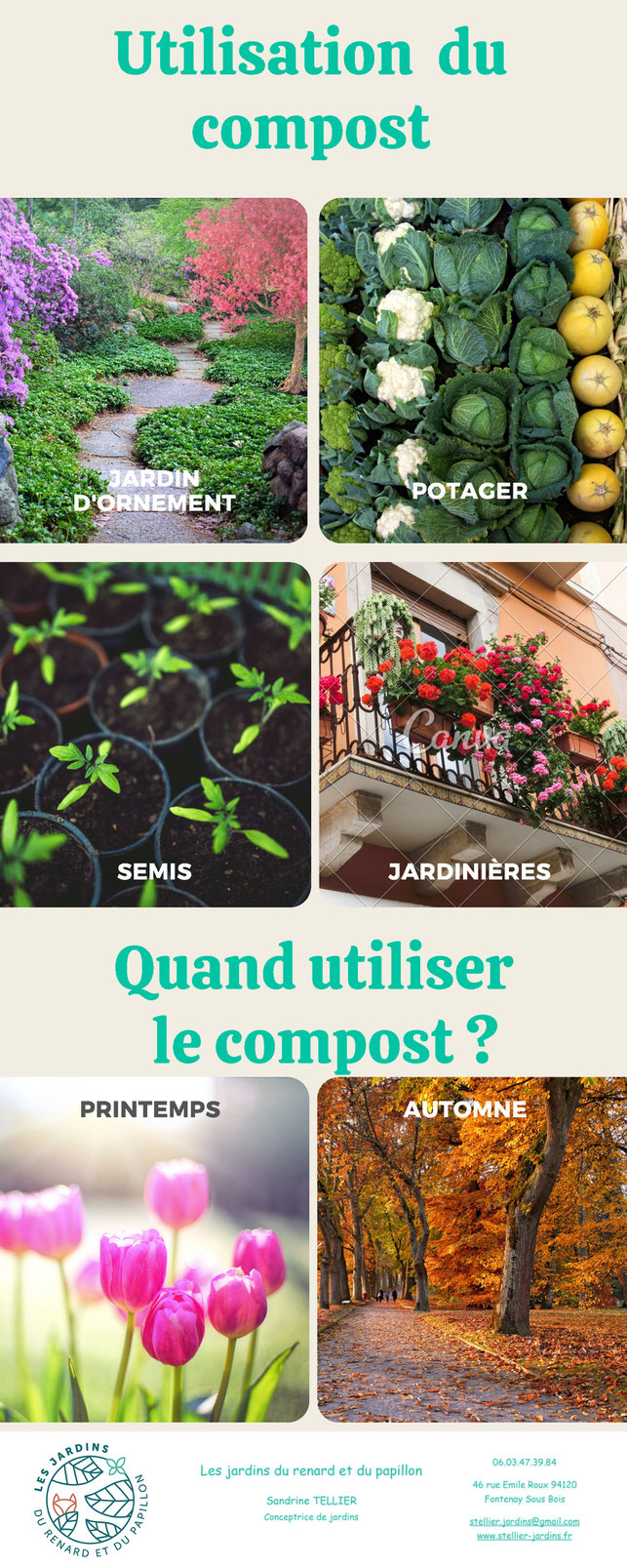 Comment faire du compost - Utilisation