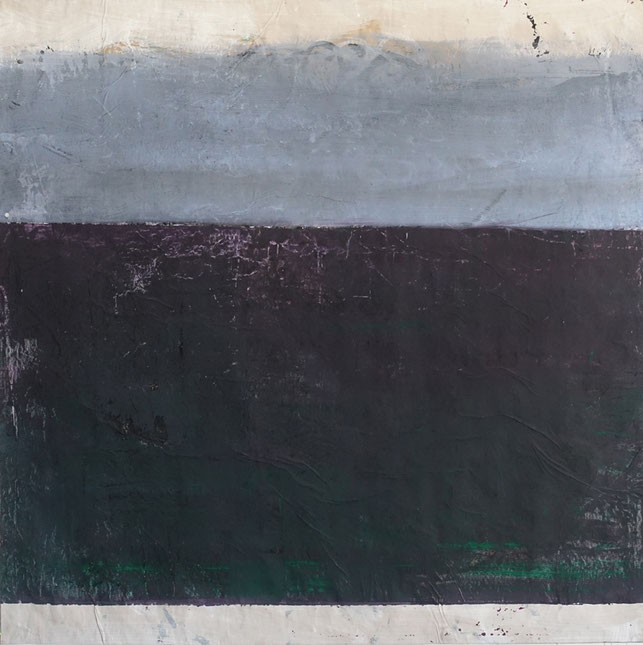 "19-089", 150x150 cm, acrylique sur papier, 2019