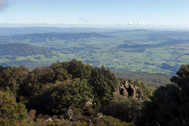 Farmland around Lilydale
