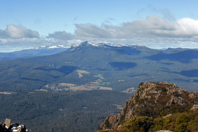 Mount Barrow with Ben Lomond behind 