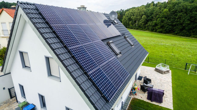 Solarmodule schwarz