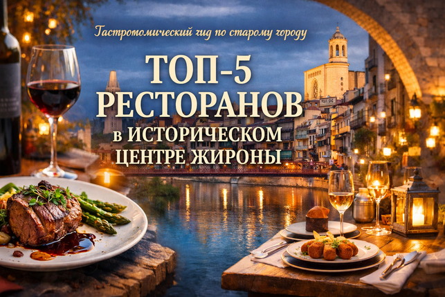 Топ-5 ресторанов в историческом центре жироны 
