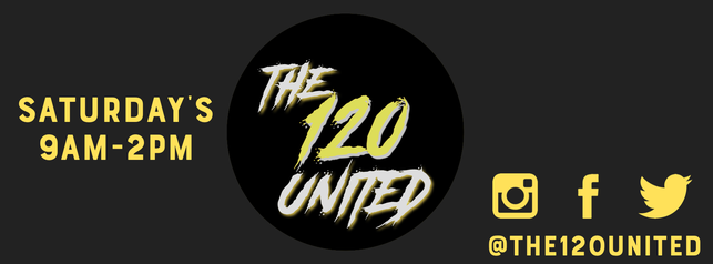 The 120 United returns next Friday at 6pm! (Central Time)