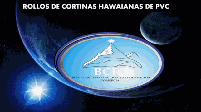 CORTINAS HAWAIANAS PVC FABRICANTE  QUERETARO MEXICO BCRC REFRIGERACION