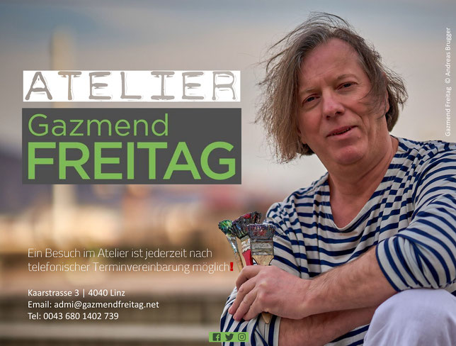 Atelier Gazmend Freitag | Kaarstrasse 3 4040 Linz | AUSTRIA