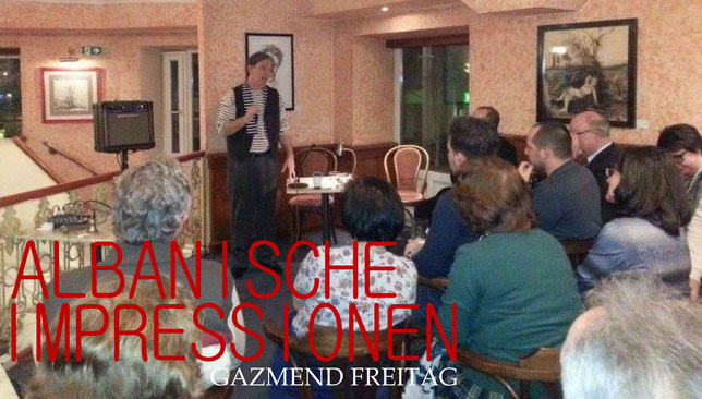 Albanische Impressionen von Gazmend Freitag, Vernissage am 20.01.2014, Osteria Allora in Wien
