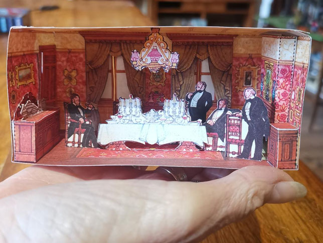 Papier Puppenhaus