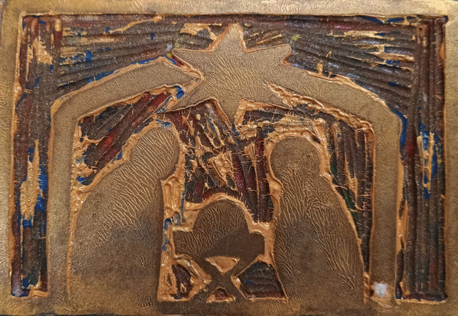 Ergebnis einer Linoldruckarbeit (Foto:MLS)