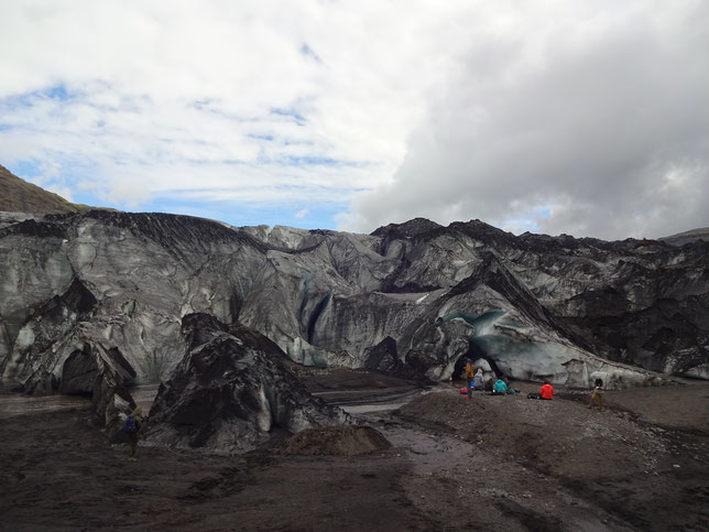 Gletscherzunge Solheimajökull