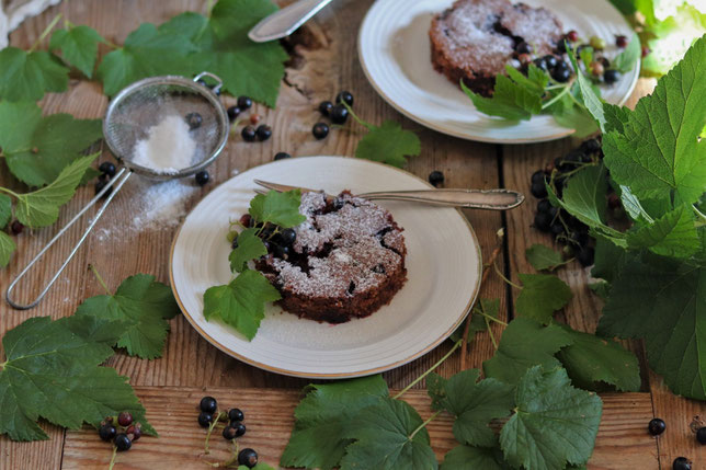 Johannisbeerkuchen vom Backblech