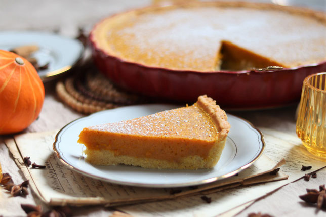 süße Kürbispie