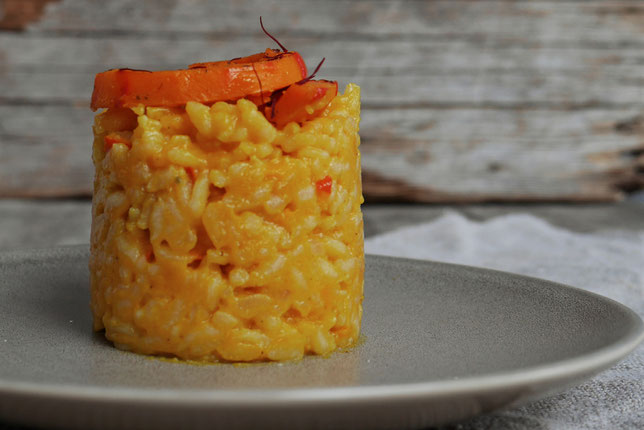 Kürbisrisotto