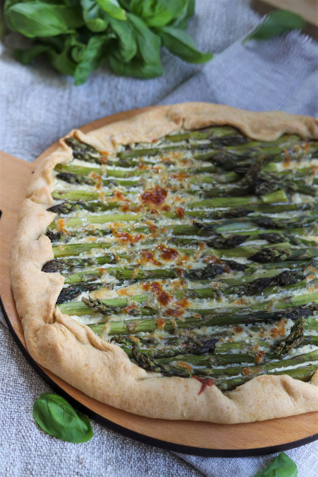 Spargelgalette