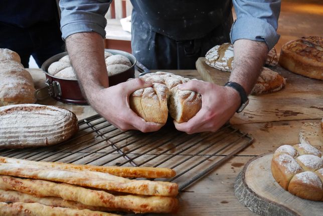 Brot backen im Stiegl Gut Wildshut