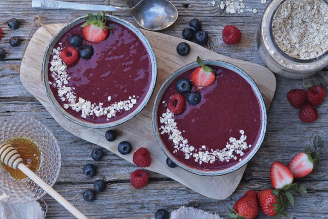 Beeren Smoothie Bowl