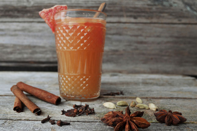Grapefruit-Orangen-Punsch