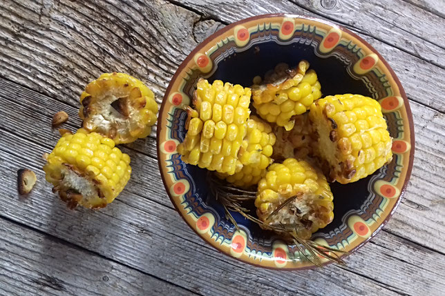 gegrillte Maiskolben
