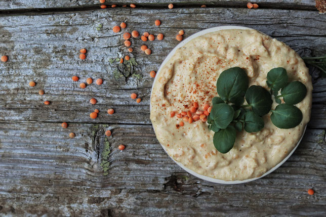 Linsenhummus