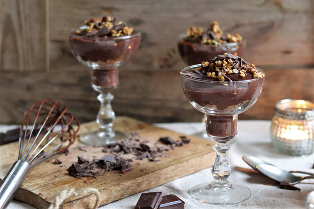Kaffee-Schoko-Dessert