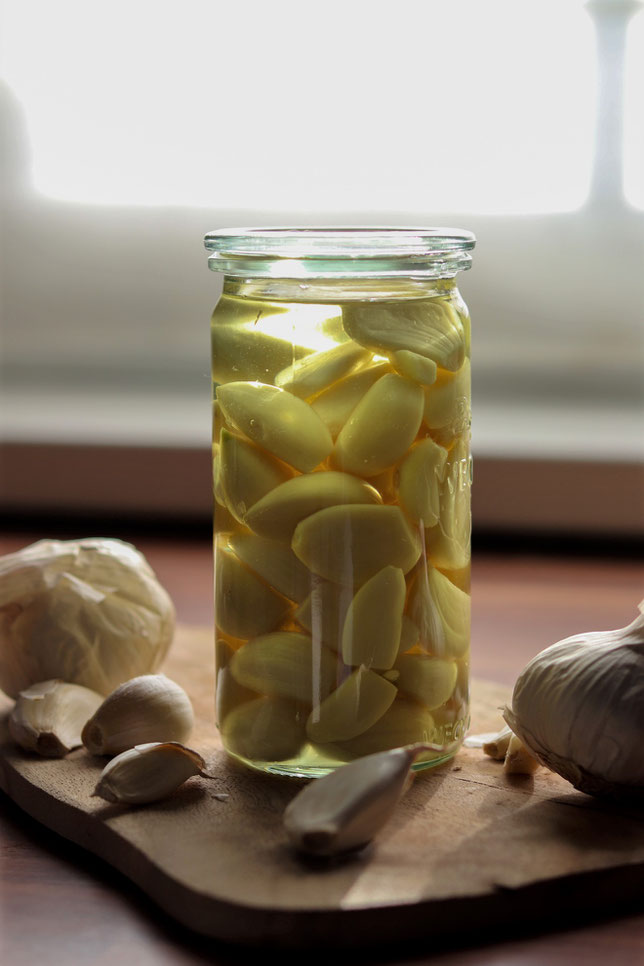confierter Knoblauch