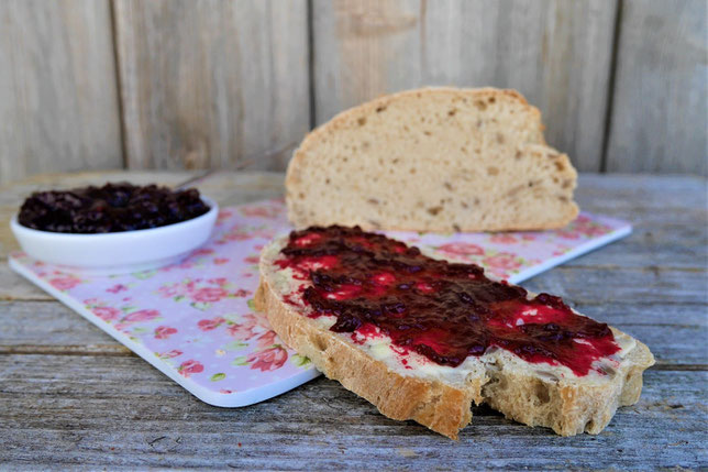 Johannisbeer-Himbeer-Galee, Marmelade der Saison