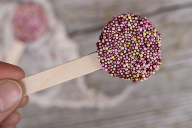 Schoko Bananen Lolly