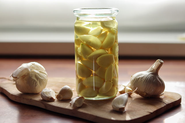 confierter Knoblauch