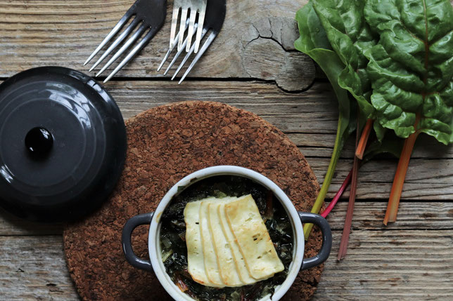 Mangold mit Feta