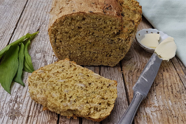 Brot mit Bärlauch