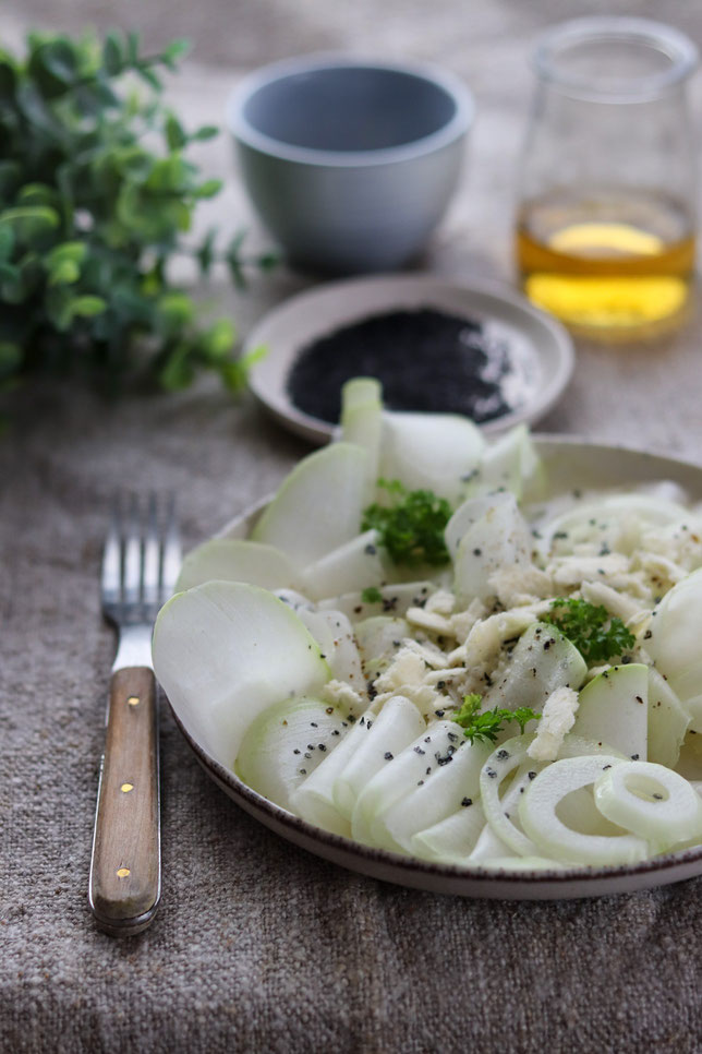 Kohlrabi Carpaccio