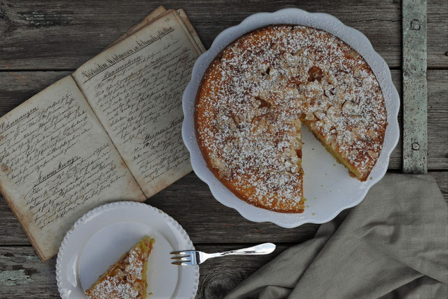 versunkener Kirschkuchen
