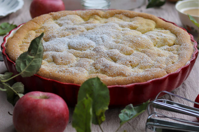 Mürbteigapfelkuchen
