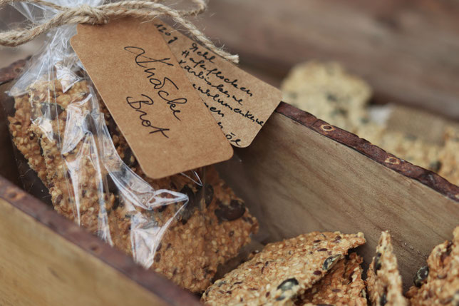 verpacktes Knäckebrot