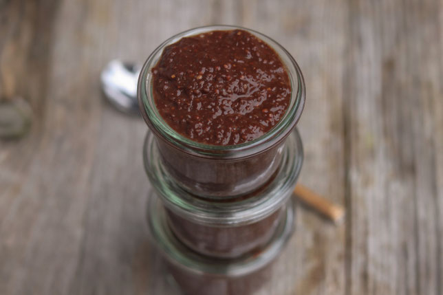 Schokochiasamenpudding