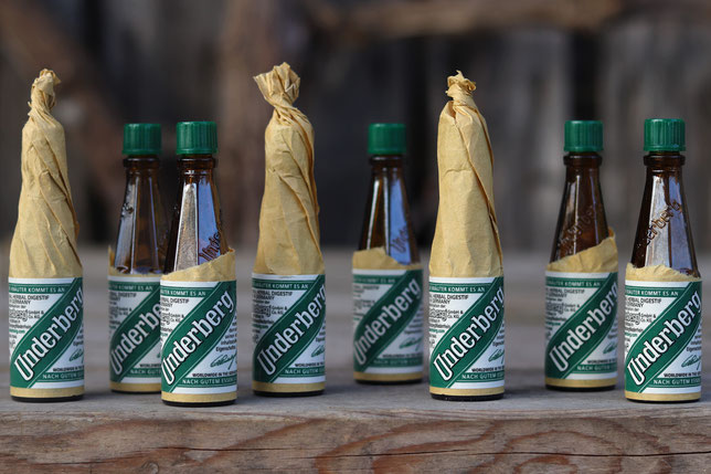 Underberg auf einem Tisch