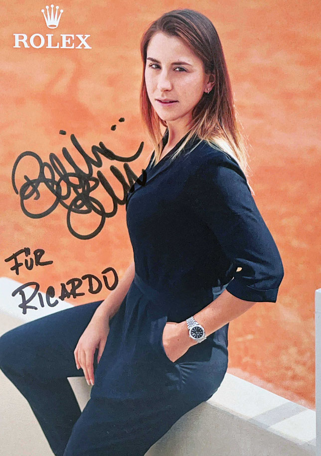 Autograph Belinda Bencic Autogramm