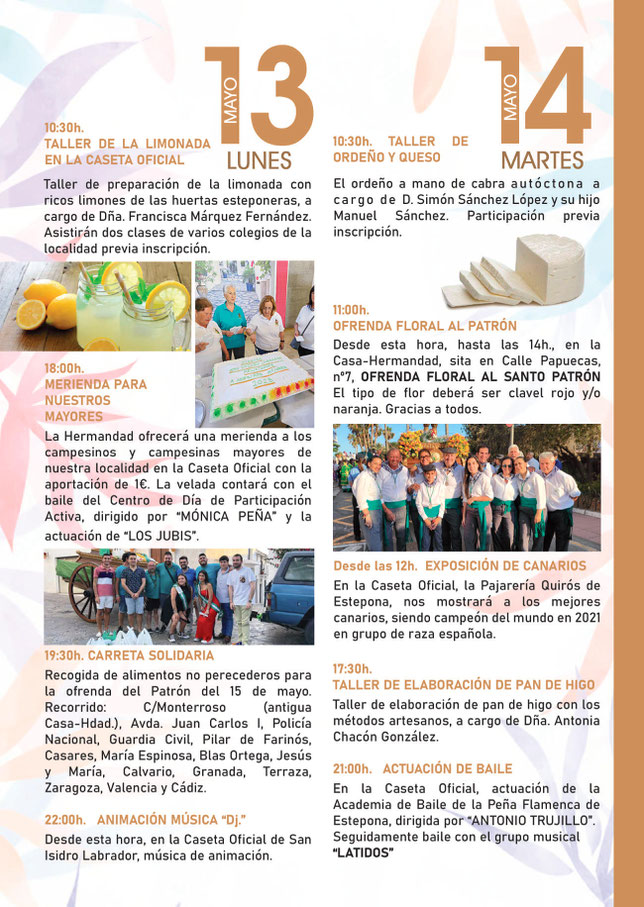 Programa de las Fiestas de Estepona