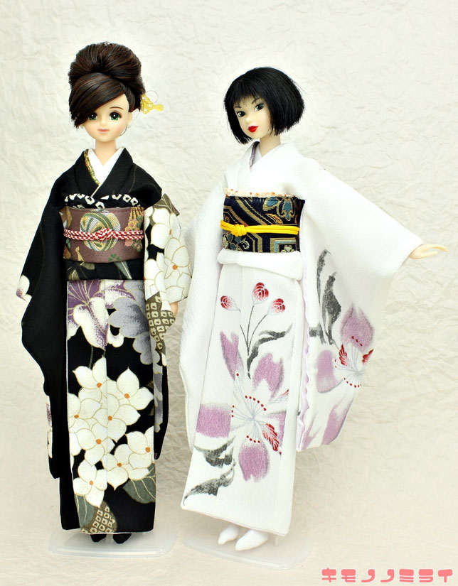 kimono dolls,Japanese kimono,wafuku doll