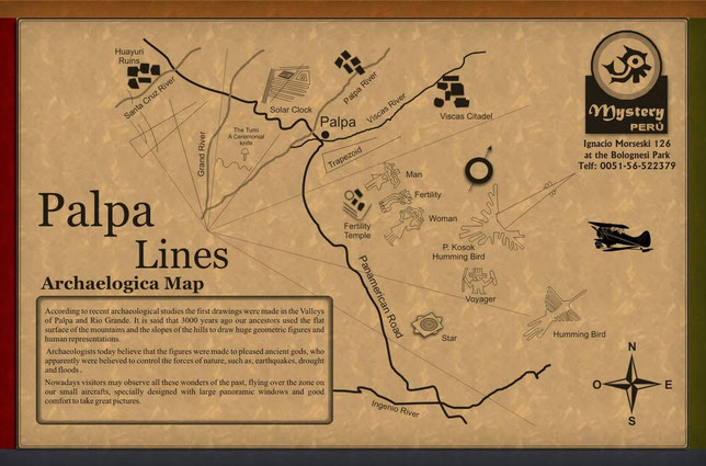Linee di nazca maps