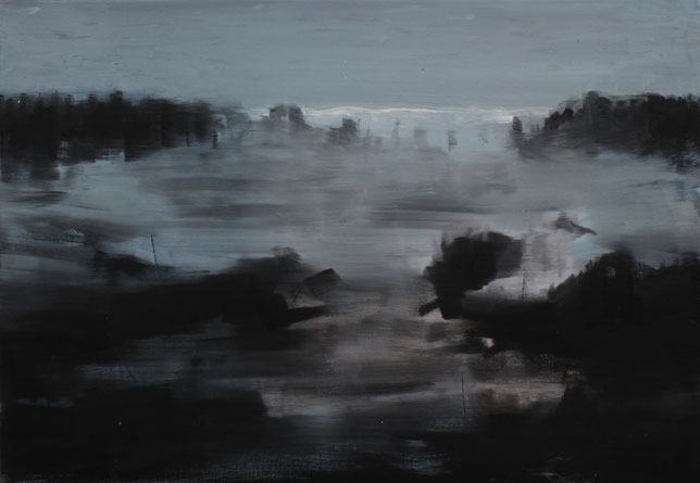 Saigai 3 45x65cm 2011 oil on canvas