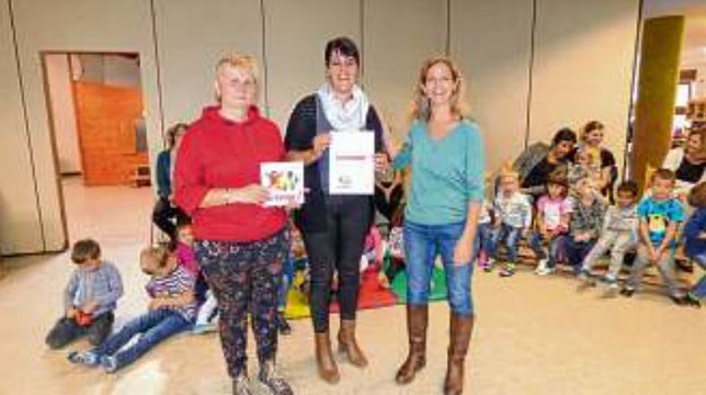 Annette Sperling im Kindergarten Caruso Dogern Bild: Doris Dehmel