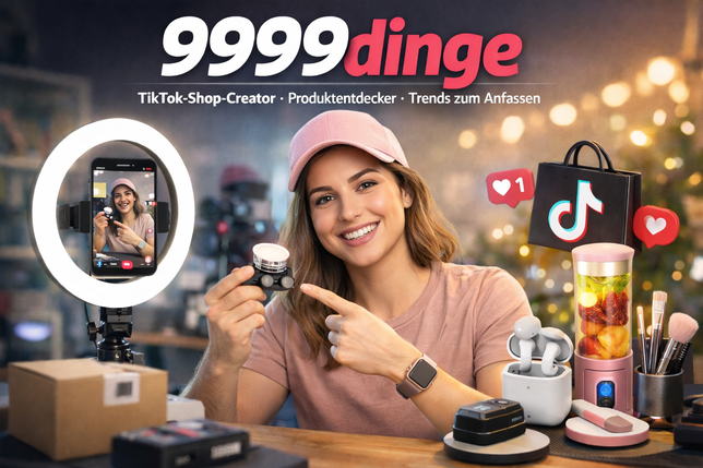 TikTok-Shop-Creatorin testet Produkte für 9999dinge
