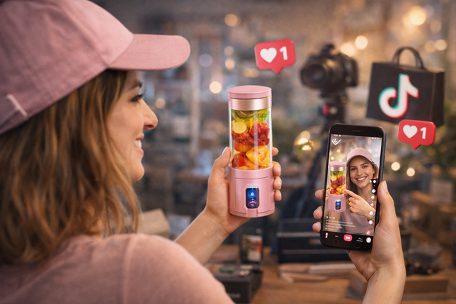 Produkte testen und vorstellen im TikTok-Shop