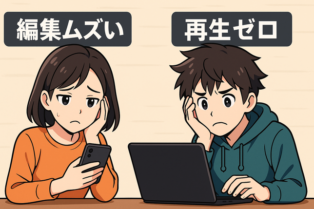 顔出し無しで  YouTube運営