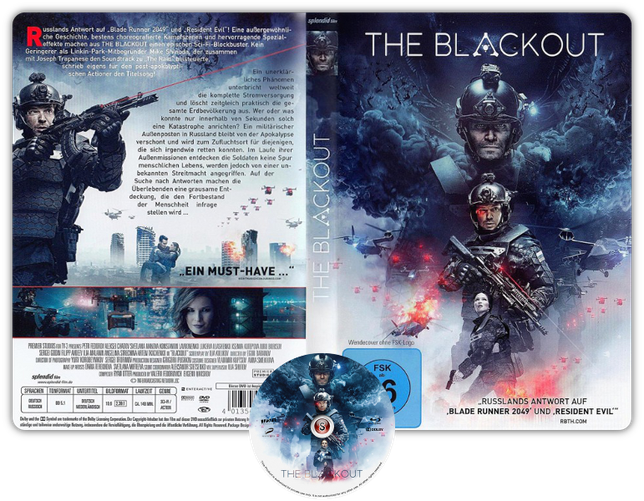 The blackout Invasion Earth - Copertina DVD + CD