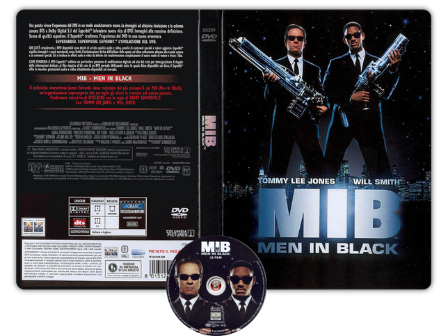 Men in black Copertina DVD + CD