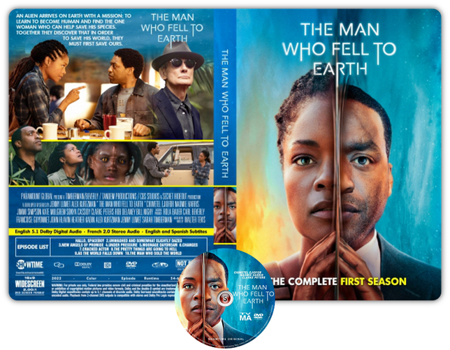 The man who fell to Earth - Cover DVD + CD