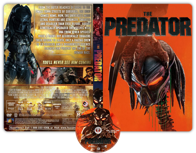 The predator - Locandina - Copertina DVD + CD